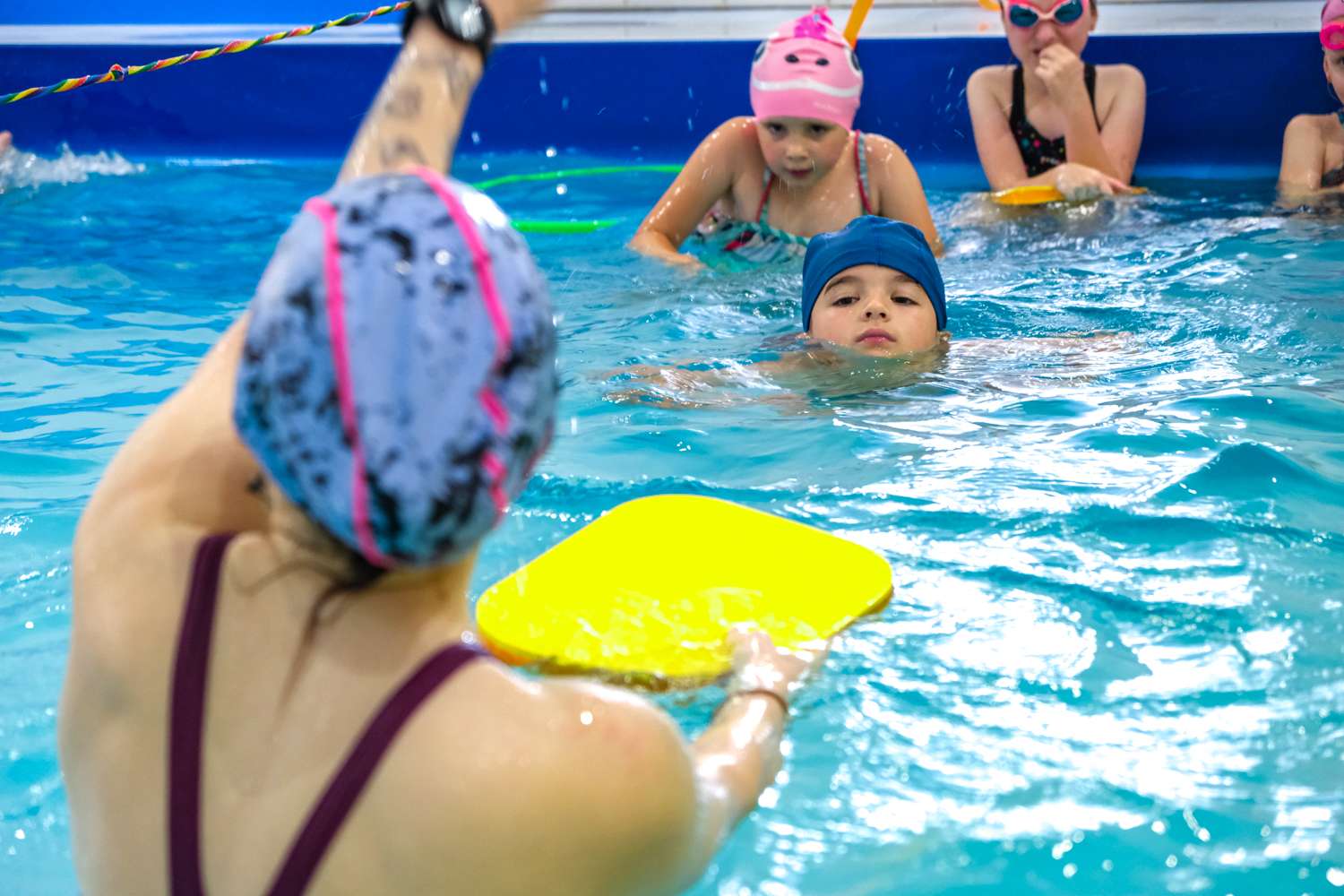 Initiation à la natation pour enfants